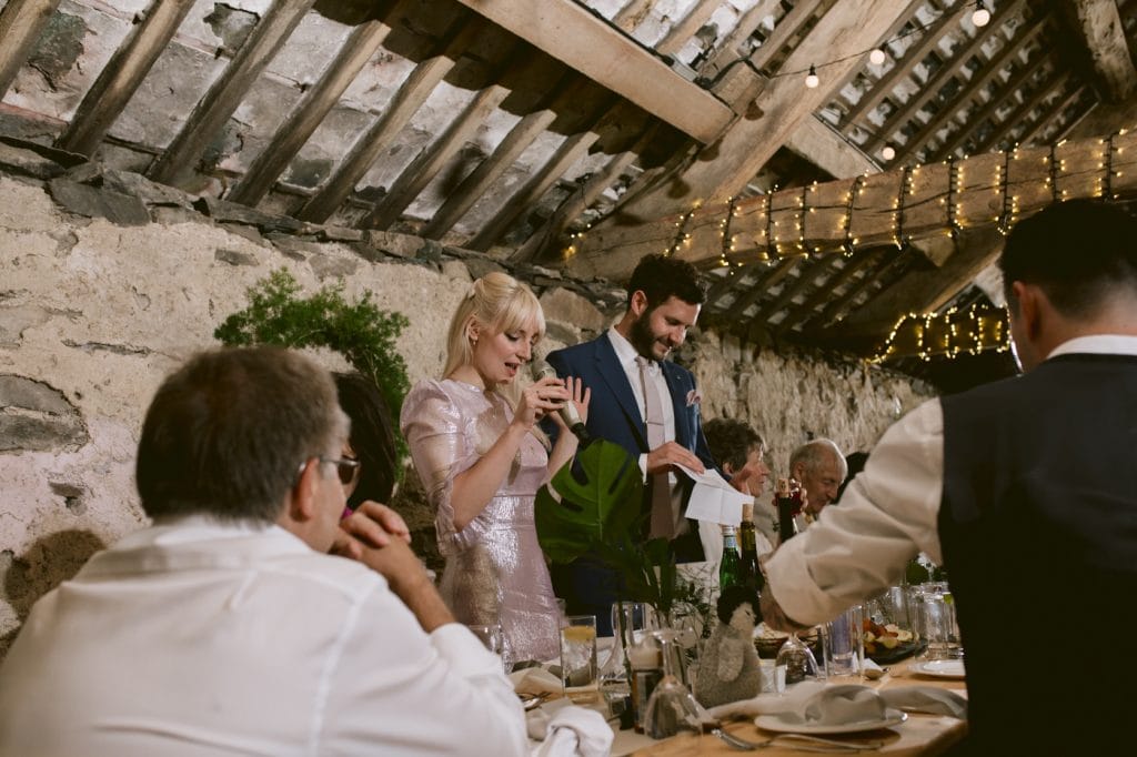 Bride and Groom Indoor Portrait Shooting Speeches