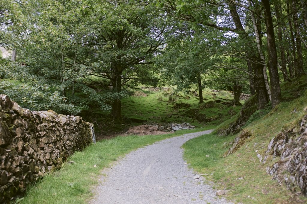 Country Walking Area at Yew Tree Farm Wedding
