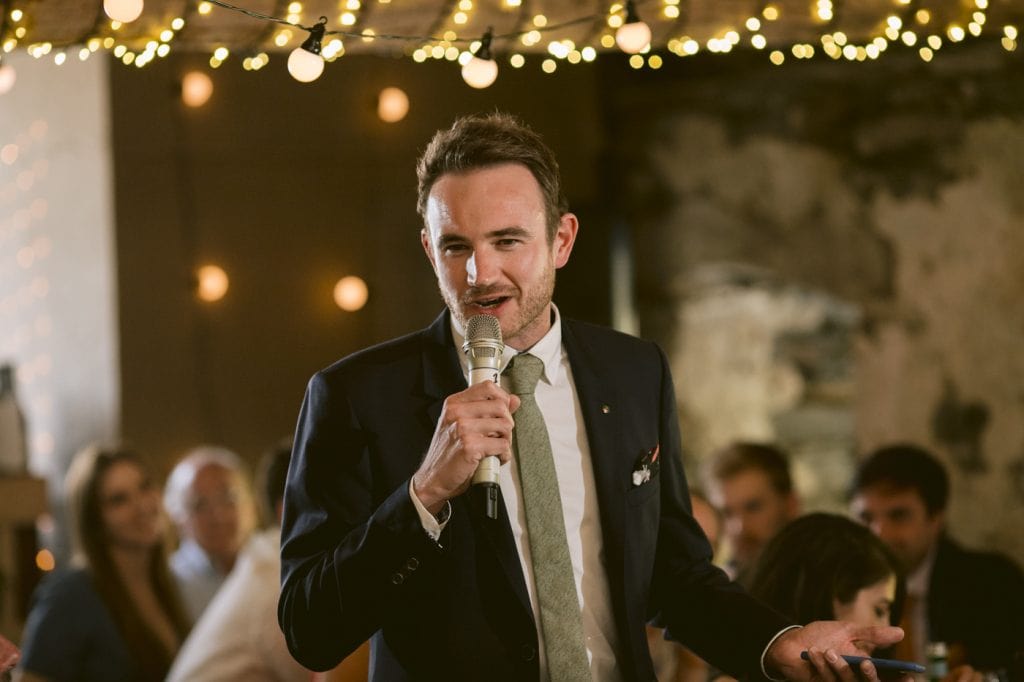 Single Guest Shot of Guest Speech Portrait Session