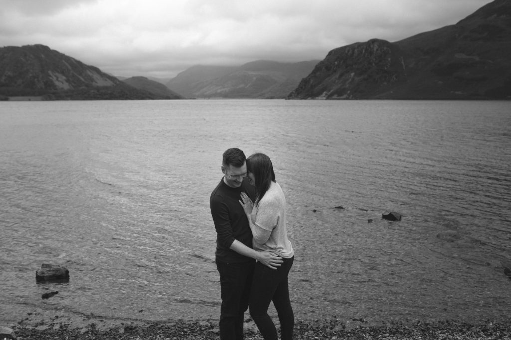 Couple Ennerdale Water Portrait Session