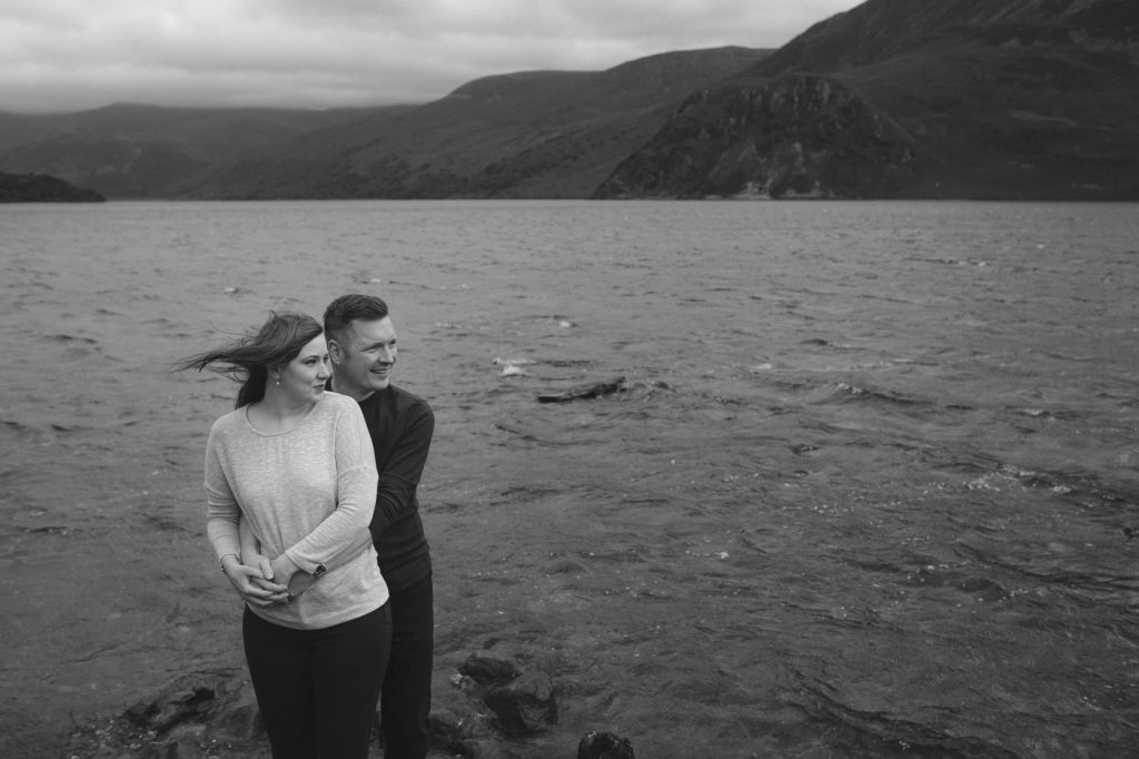 Ennerdale Water Portrait Session of Couple