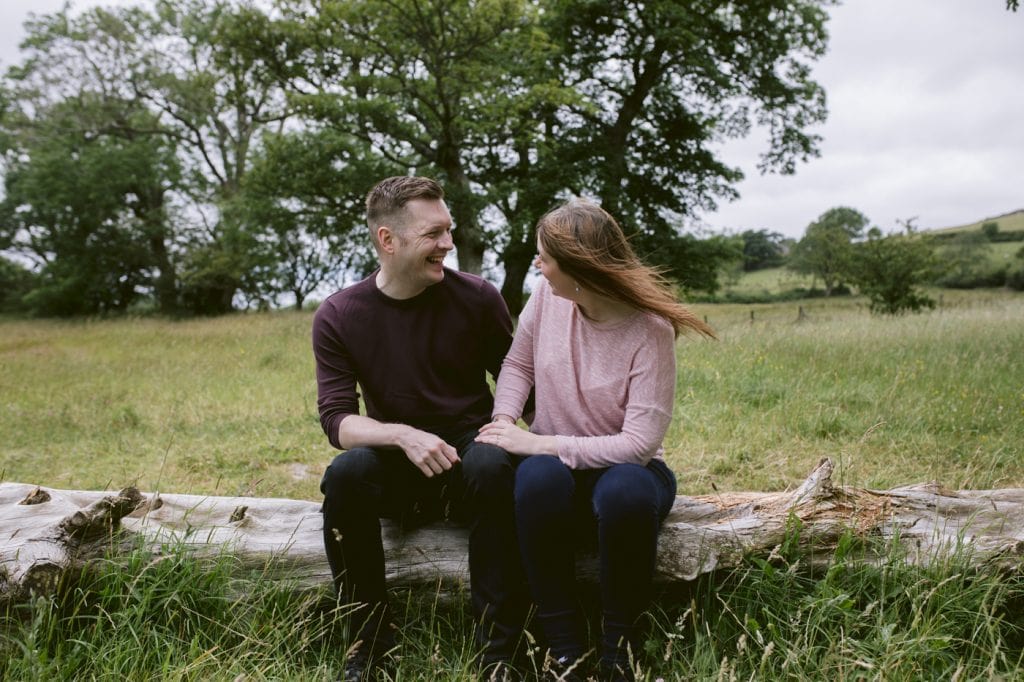 Couple Seated Together at Ennerdale Water