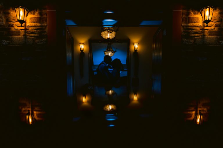 New House Farm Wedding portrait