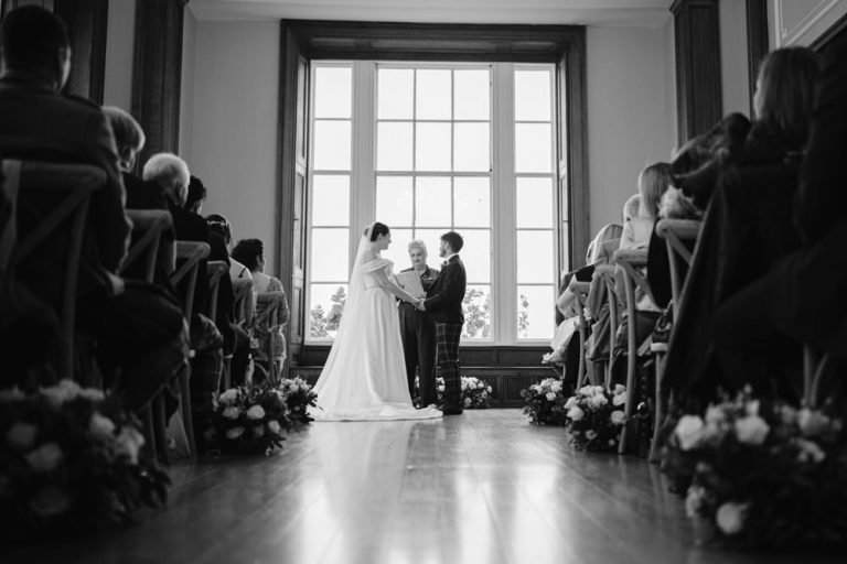 Stunning Humanist Autumn Wedding At Kinmount House